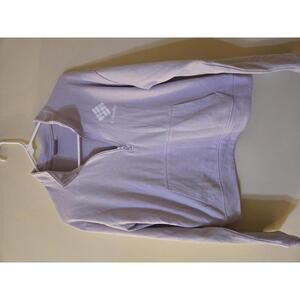 Columbia Sportswear Company Women's Light Purple Quarter-Zip Pullover Sweatshirt